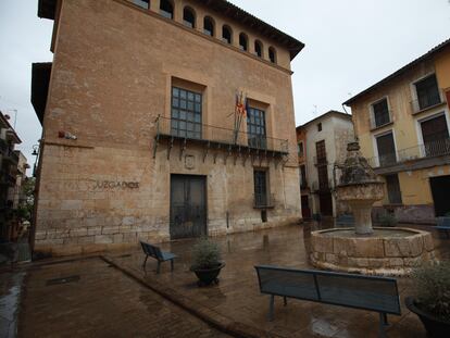 Los juzgados de Xátiva donde en las próximas horas pasaran a declarar los detenidos.