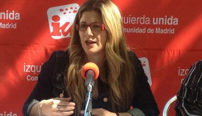 Raquel López, durante una rueda de prensa de esta mañana el pasado 8 de mayo.