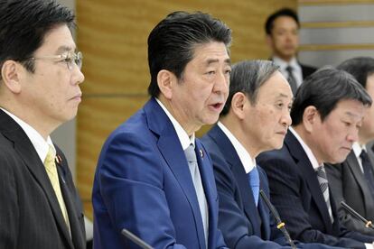 El primer ministro japonés, Shinzo Abe.