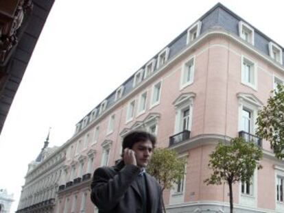 Una foto de la sede de la Comisión Nacional de la Competencia, en la madrileña calle del Barquillo.