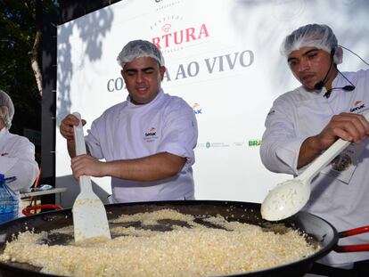 'Cozinha ao vivo' no Fartura Fortaleza.