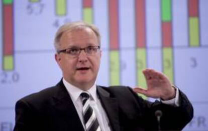 El comisario europeo de Asuntos Monetarios, Olli Rehn. EFE/Archivo