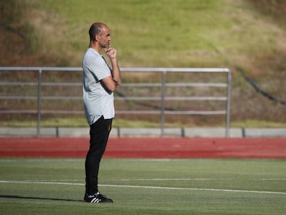 Roberto Martínez, durante el Mundial.