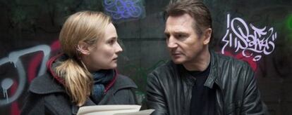 Neeson en una imagen promocional de 'Sin identidad', también de Jaume Collet-Serra (2011).