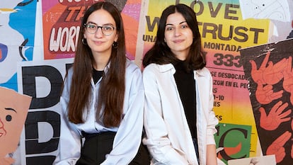 Inés García y Paula Ducay.