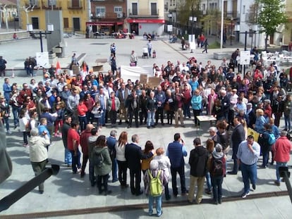 Concentración de este sábado en Robledo de Chavela.