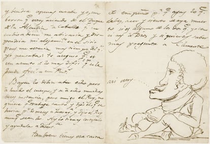 Carta de Goya a Martín Zapater.