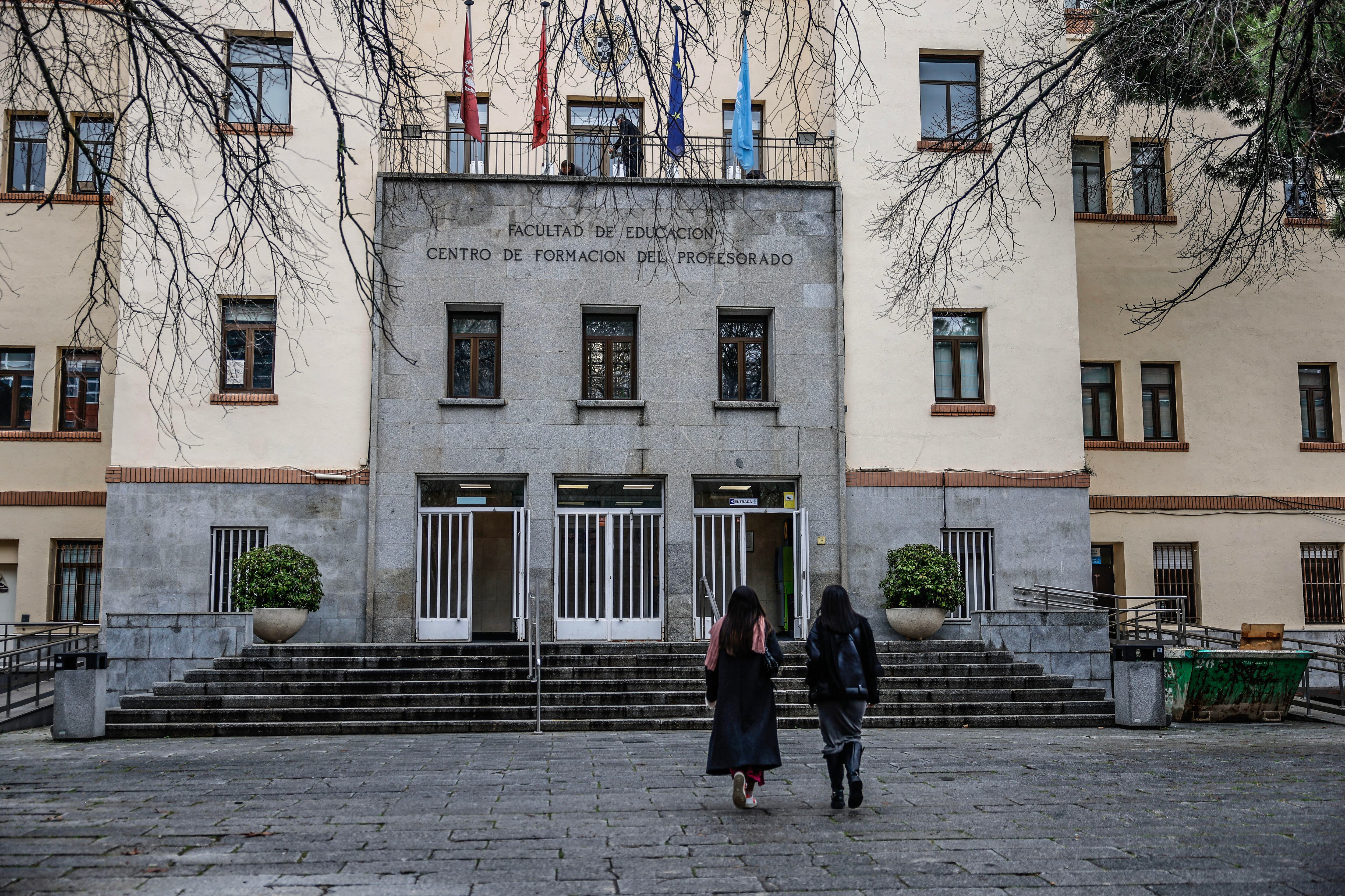 Facultad de Educación de la Universidad Complutense. 