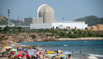 Vista de la central nuclear Vandellos ll, de Tarragona