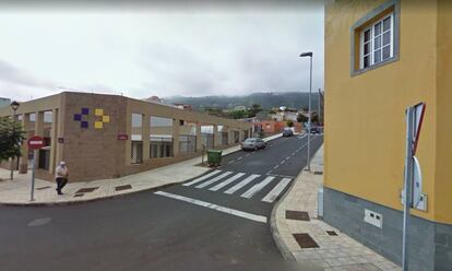 Barrio de La Perdoma en La Orotava (Tenerife), donde sucedieron los hechos.