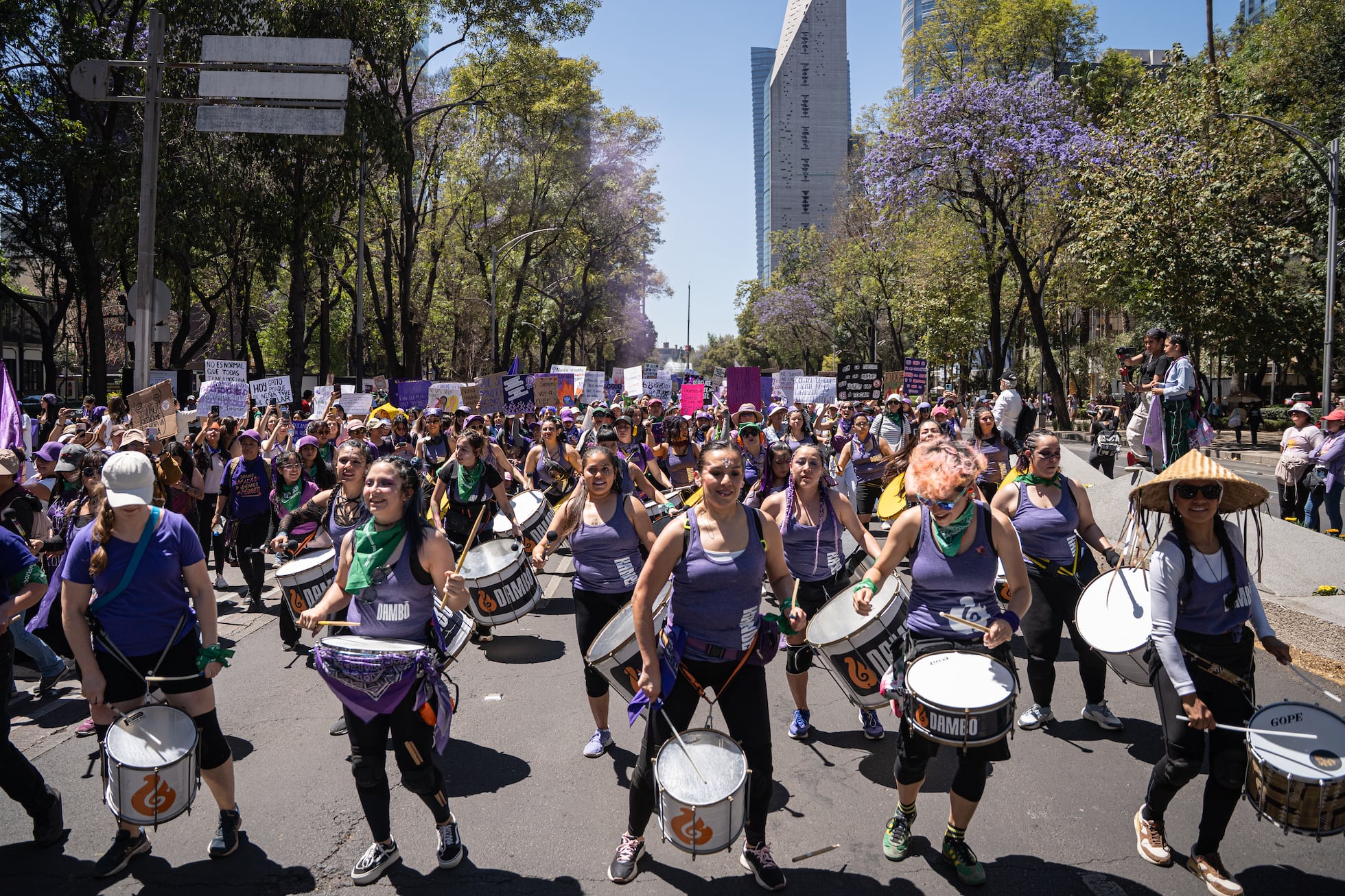 8M: La marcha por el Día internacional de la Mujer en Ciudad de México ...