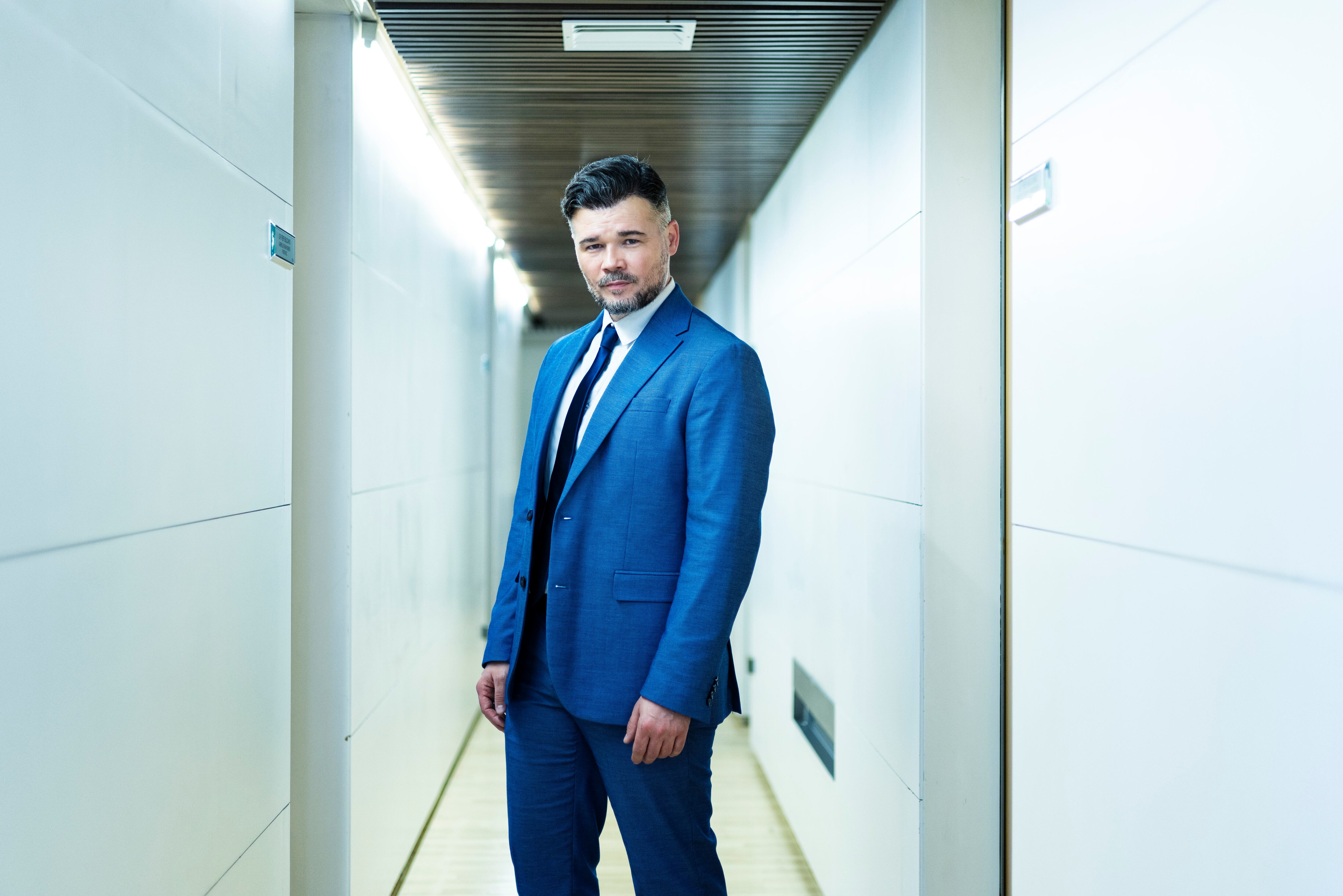 Gabriel Rufián, en el Congreso.
