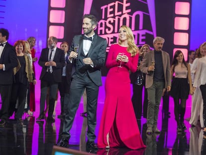 Roberto Leal y Berta Collado, presentadores de &#039;Telepasi&oacute;n&#039;.