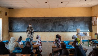 Para muchos estudiantes de Níger, el aprendizaje a distancia no fue una opción en los peores momentos de la pandemia. 