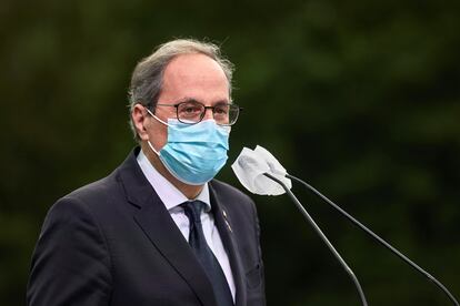 El presidente de la Generalitat, Quim Torra.