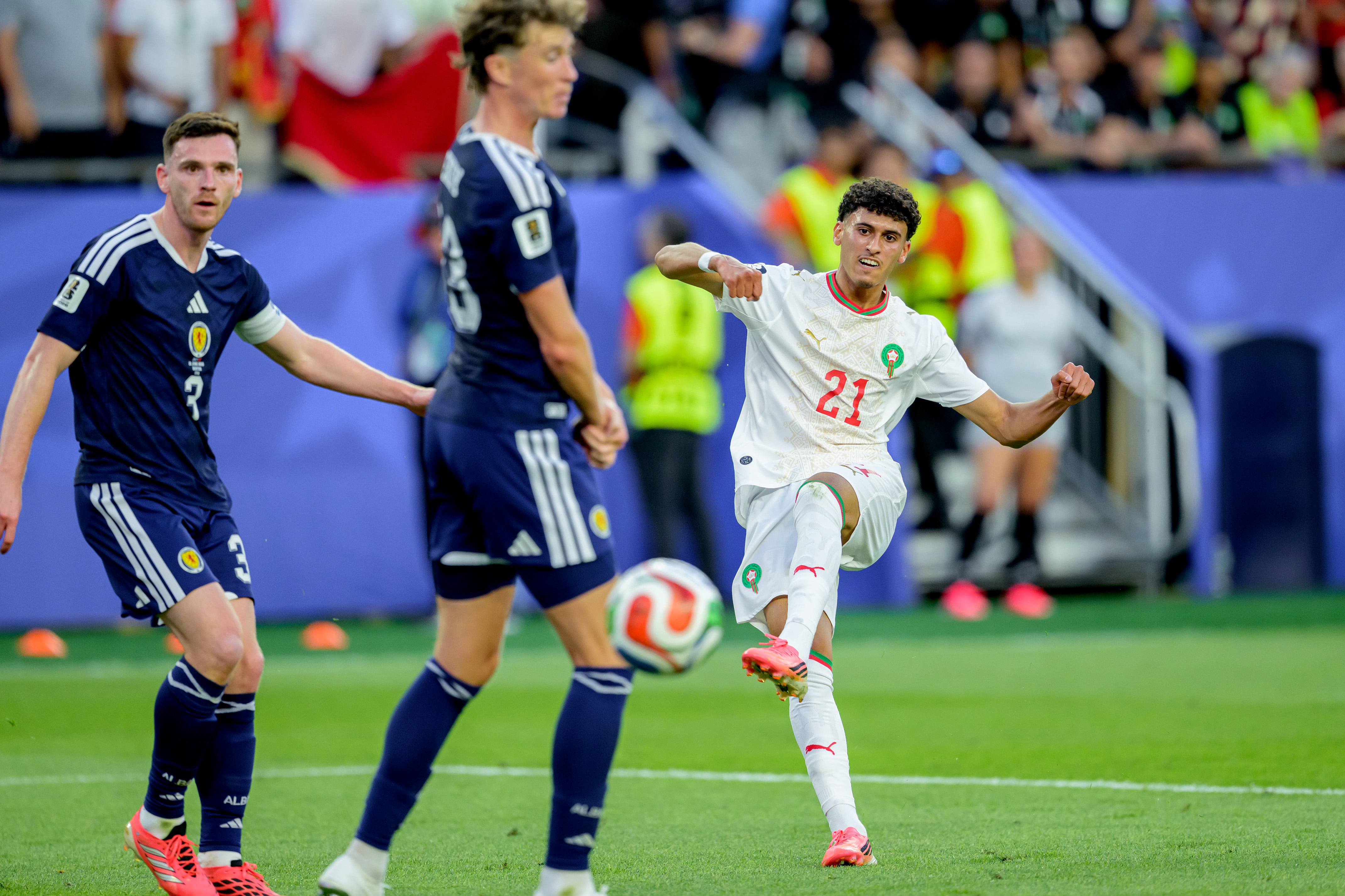Ayoube Amaimouni-Echghouyab, el zurdito de Marruecos que en seis meses ha pasado de la Tercera alemana al Mundial