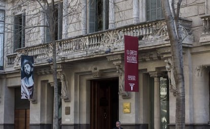 La Fundación Godia, durante la última exposición que ha celebrado sobre El Greco.