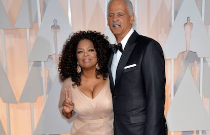 Stedman Graham y Oprah Winfrey.