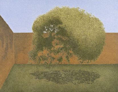 'Intramuros. Meditación' (2017), obra del pintor Sergio Sanz.