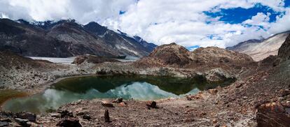 El lago de Yarab Tso, en Ladakh.