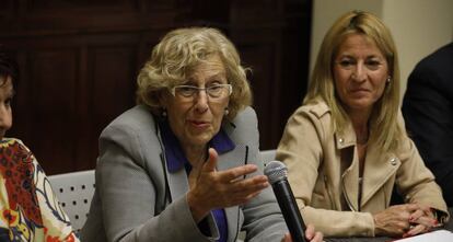 La alcaldesa de Madrid, Manuela Carmena.