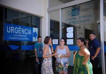 Atendimento no Hospital Estadual Getúlio Vargas em 27 de dezembro.