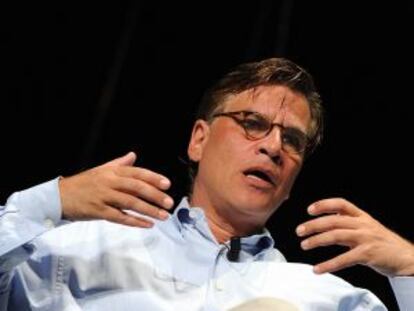 El guionista Aaron Sorkin