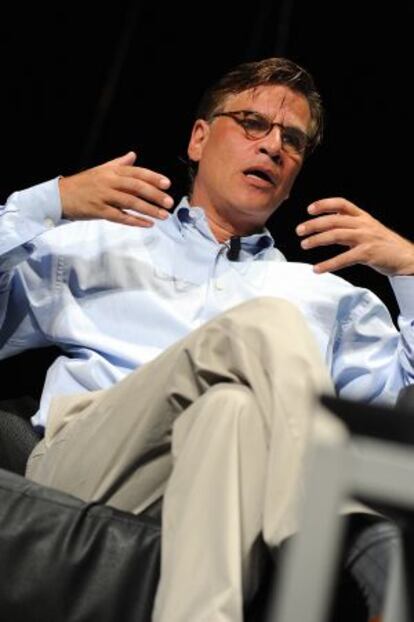 El guionista Aaron Sorkin