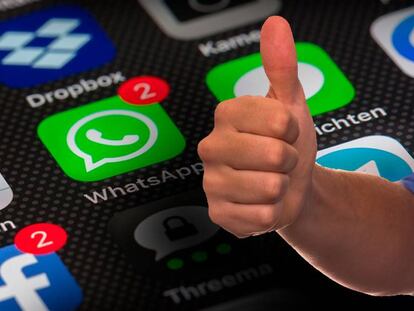 Cómo añadir un botón "Like" a WhatsApp Web