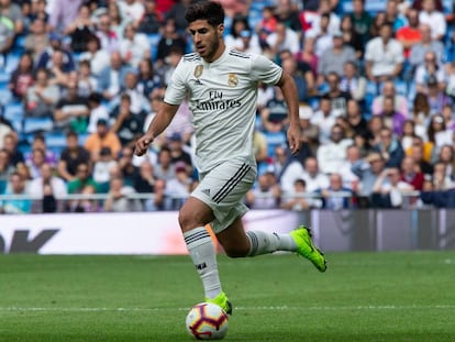 Marco Asensio, ante el Levante.