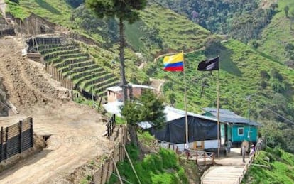 El proyecto minero La Colosa está ubicado en el municipio de Cajamarca.
