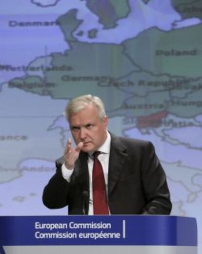 El comisario de Asuntos Económicos y Monetarios, Olli Rehn.