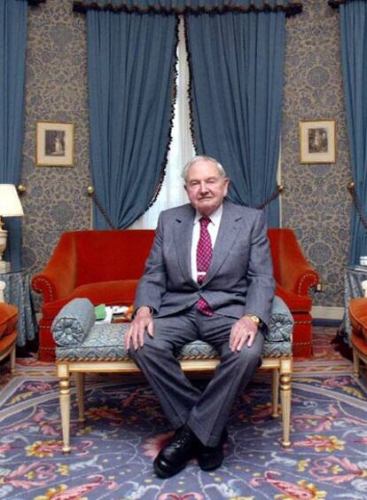 David Rockefeller.