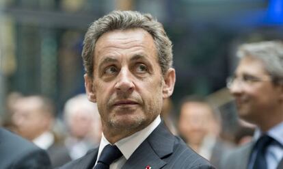Nicolas Sarkozy, el pasado d&iacute;a 28 de febrero. 