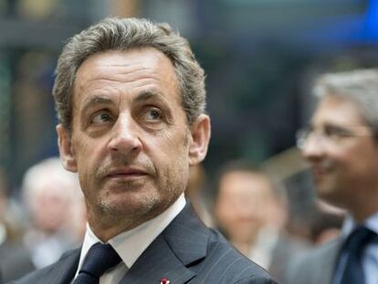 Nicolas Sarkozy, el pasado d&iacute;a 28 de febrero. 