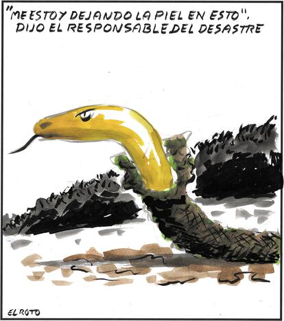 Viñeta de El Roto del 15 de diciembre de 2024.