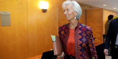 Christine Lagarde, directora gerente del FMI