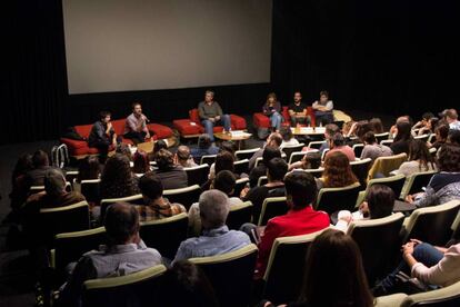 La charla del Mercado e Industria del cine y el audiovisual.