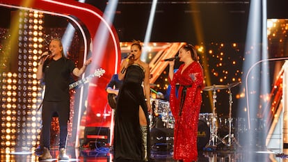 Camela con Pastora Soler, en el especial de Nochebuena de La 1.