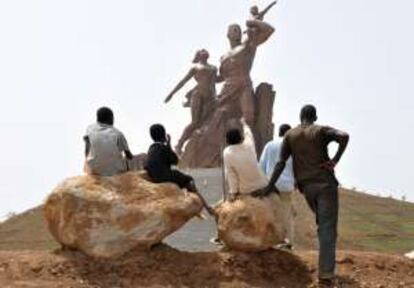 El Monumento al Renacimiento Africano, en Dakar (Senegal)