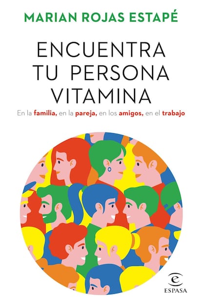 Portada del libro ‘Encuentra tu vitamina’, de Marián Rojas.