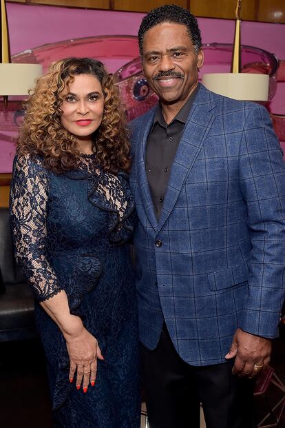 Tina y Richard Lawson comenzaron su relación en 2013.