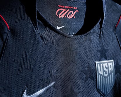 Detalle del nuevo uniforme.