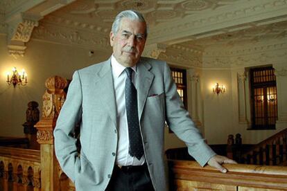 El escritor Mario Vargas Llosa.