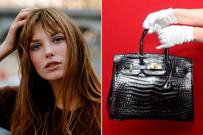 'Birkin' de Hermès. Fue precisamente creado en honor de la actriz y cantante británica, Jane Birkin, quien en un vuelo de París a Londres coincidió con Jean-Louis Dumas –dueño de Hermès en aquel momento–, y le confesó que nunca había sido capaz de encontrar el bolso de sus sueños. Tres años después, la firma francesa satisfacía sus deseos.