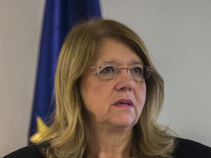 La presidenta de la Comisi&oacute;n Nacional del Mercado de Valores (CNMV), Elvira Rodr&iacute;guez. 