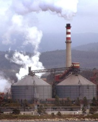 Planta de Alcoa en San Cibrao (Xove- Lugo).
