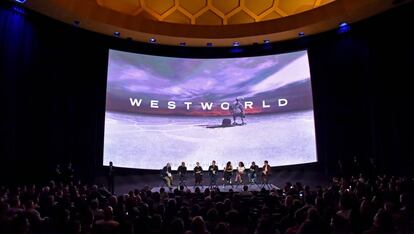 Presentación el pasado martes en Hollywood de la segunda temporada de ‘Westworld’.  