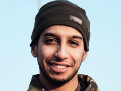 Imatge d'Abdelhamid Abaaoud, el cervell dels atemptats del 13-N a París.