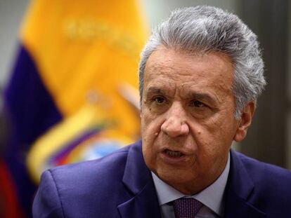 El presidente de Ecuador, Lenin Moreno.